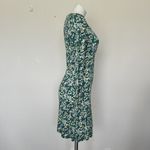 BP Floral Dress XXSmall Knit long Sleeve aqua Blue Green XXS Photo 4