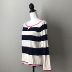 Gap  | Striped Wide Neck Sweater Sz XS Photo 3
