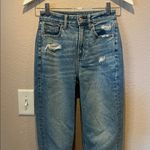 American Eagle Women’s Mom Straight Jeans Size 000 Photo 2