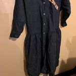 Oscar de la Renta  denim dress L Photo 2