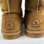BEARPAW Suede Pull On Winter Boots Women's Size 8 Brown Cozy Comfort Photo 6