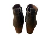 Madewell Ankle Boots Brenner Brown Suede Shoes Size 6.5 Photo 2