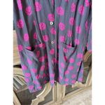 Bitte Kai Rand Sea Shell Dress Long Sleeve Button Down Midi Dress Blue Size XS Photo 3