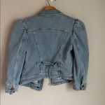 Retrofete Ada Puffed Shoulder Denim Jacket XS Blue Photo 2