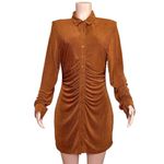 With Jean WITH JÉAN Andy Dress, Chocolate, XL Photo 10