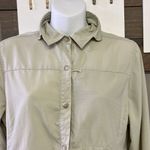 REI Women’s Beige Outdoor Hiking Button Up Collar Shirt w/ Venting Panels Photo 4