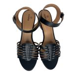Susina Black Terra Wedge Sandal Photo 8