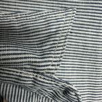 Levi's  Boyfriend Fit Blue & White Striped Women's Shirt‎ Size L Photo 14