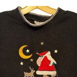 Vintage White Stag Christmas Vest Size L Photo 1