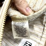 Anthropologie Hechizo Beige Vegan Faux Leather Foldover Tassel Boho Clutch Photo 8