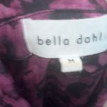Bella Dahl  Button Down Hipster Top in Berry Floral Print Photo 3