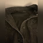 Buffalo David Bitton  Distressed Black Denim Jacket size medium Photo 9