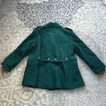 Bonjour Vintage  Wool Peacoat Green Large Photo 5