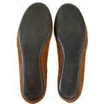 Barbara Bui BUI Brown Suede Leather Buckle Accent Ballet Flats Photo 5