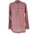 Free People  Long Sleeve Button Front Last Chance Chambray Shirt Size Small S Photo 68
