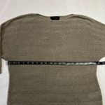 Tahari 100% Linen Open Knit Dolman Sleeve Sweater Size M Coastal Preppy Summer Photo 5