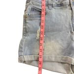 Celebrity Pink  light wash short overalls size Medium Photo 13