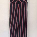 See You Monday  Red and Blue Striped Jumpsuit Size Medium Photo 0