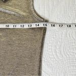 Maison d’ Amelie Women’s Top One Shoulder Ruched Side Metallic Size M Gold Size M Photo 14