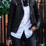 ALLSAINTS Range Leather Biker Jacket Vest Photo 2