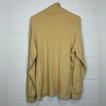 Woolrich  Woman’s Mustard Yellow Turtleneck Long Sleeve Shirt Size Large Photo 5