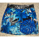 ShortObsession Blue Tropical Floral Golf Tennis Pickleball Skort Size L Size L Photo 2