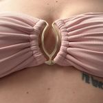 Vince Camuto Bandeau Bikini Top With Ring Front womens xs Photo 2