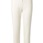 Iris Setlakwe NWT Women’s Size 2 Ivory White Cropped Cigarette Trousers Pants Photo 0