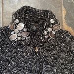 BCBG Maxazria Knit Stone Collar Sweater Cardigan Photo 1