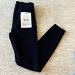 frame denim NWT FRAME‎ Le High Skinny High Rise Straight Fit Black Jeans Size 23 Raw Hem Photo 0