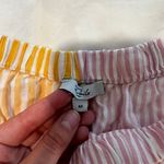 Rails Pajamas Pink And Yellow Striped Size Medium Photo 5