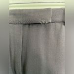 Armani Collezioni  Grey High Waisted Pleated Wide Leg Trouser Pant SZ 4 Photo 3