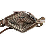 LIZ & CO. LIZ CLAIBORNE SLOUCHY BOHO STRIPED CROSSBODY BAG PURSE Brown Photo 7