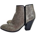 Giuseppe Zanotti  Metallic Leather/Suede Ankle Boots Photo 13