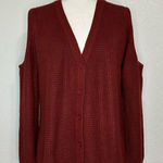 Wet Seal  Cold Shoulder Button Down Cardigan, Sz Medium Photo 0