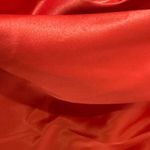 Vintage Cindy USA Orange Strapless Ruched Pleated Bubble Hem Mini Dress Size S Photo 7