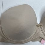 Victoria's Secret  34C Bra Multi-Way Strapless NO STRAPS Push Up Underwire Beige Photo 4