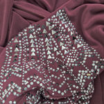 Cache Deadstock  Embellished Crimson Dress Size 10 Photo 5