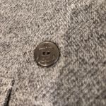 CAbi  Gray Shrunken Pea Coat Double Breasted Anchor Button Jacket Size Small Photo 10