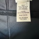 Cache Vtg  Dress 12 Black Satin Cap Sleeve Bodycon Cocktail Formal Midi Photo 7