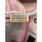 Dooney & Bourke Giraffe Print Coated Canvas Leather Trim Tote Bag Pink Lining Photo 9