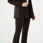 Betabrand  Classic Dress Pant Yoga Pants Bootcut in Black Photo 2