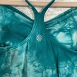 Athleta  Teal/White Tie-Dye Seamless
Tank Top Photo 6