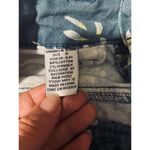Vanilla Star Jeans Vanilla Star Blue & White Floral Cotton Blend Denim Jean Shorts Women Sz 3 Photo 3