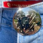 Size S//Vintage Y2K Embroidered Low Rise Flare Jeans Blue Photo 5