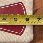 Draper James  Red White Go Y'all Cotton Wristlet bag 5x6 Inches Photo 6