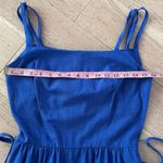 Vintage Malia Strawberry Dress & Bolero Set Blue Cottagecore Retro Pinup Photo 7