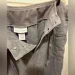 Soft Surroundings Soft‎ Surroundings wide leg linen blend pants gray XL Photo 4