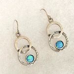 Sterling Silver DIDAE  925 Opal Drop Earrings Photo 4