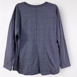 Hanes  Blue Long Sleeve XL Comfort Stretch Soft‎ Casual Layers Winter Fall Cozy Photo 1